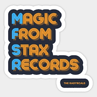 Magic front, Back Logo Sticker